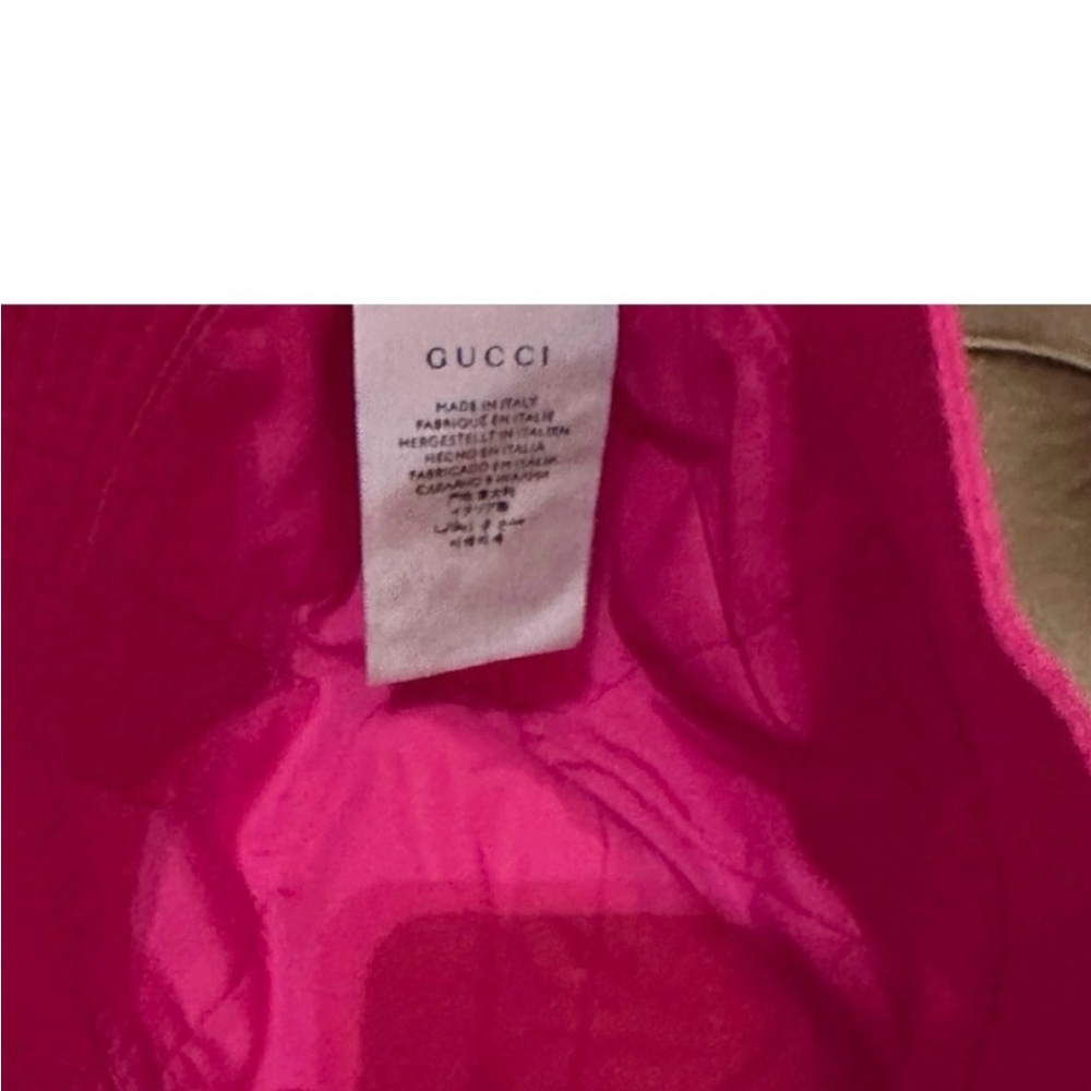 Gucci Pink Bucket Hat - Picture 9 of 9
